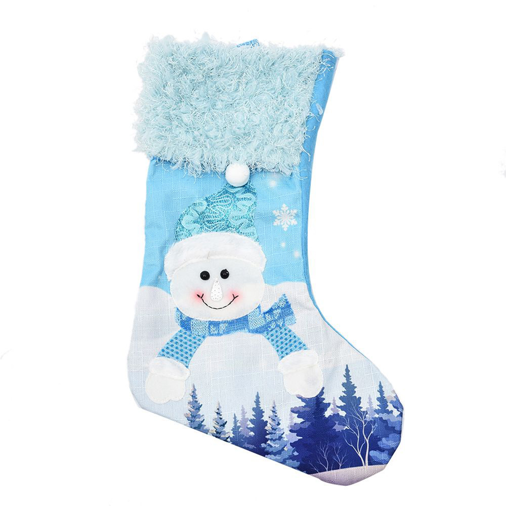 جورب عيد الميلاد الأزرق الكبير - مراجعة Christmas Stocking Hanging وسعره