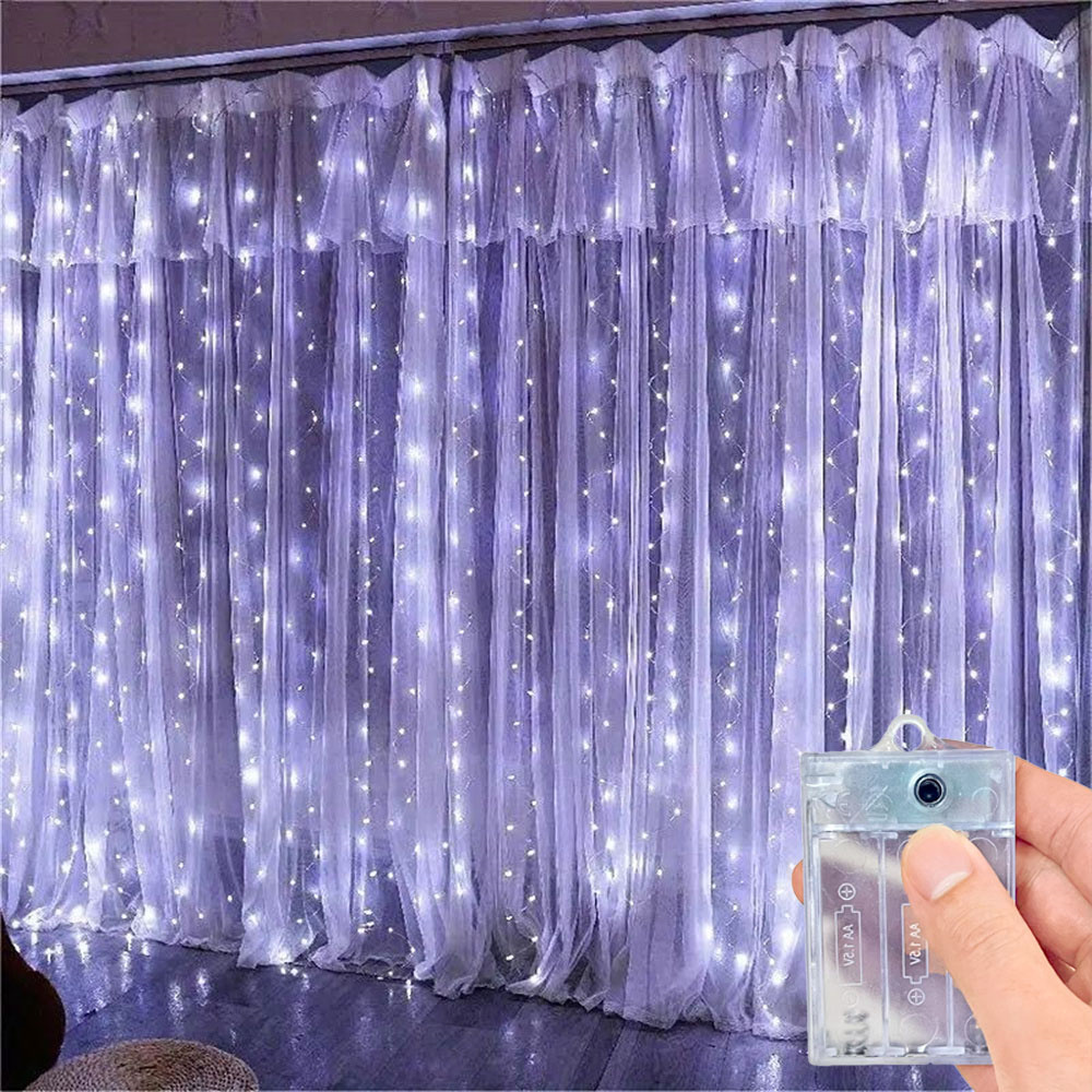 أضواء سلسلة LED للستائر بطول 3 - مراجعة Led Fairy String Lights وسعره
