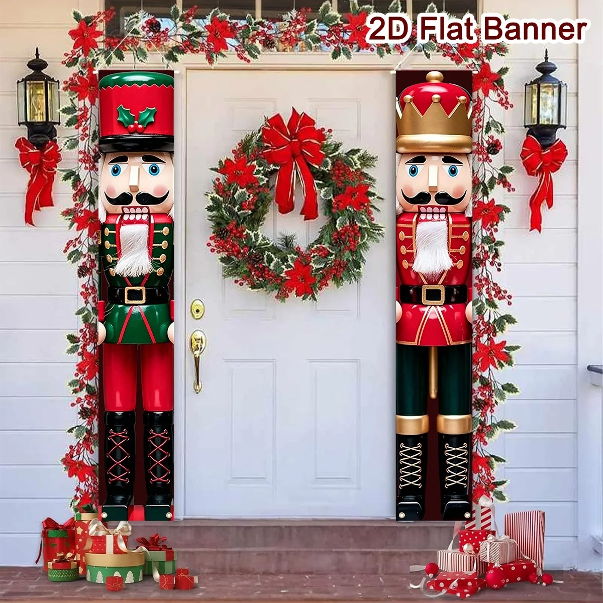 مجموعة لافتات عيد الميلاد للشر - مراجعة Nutcracker Figurine وسعره