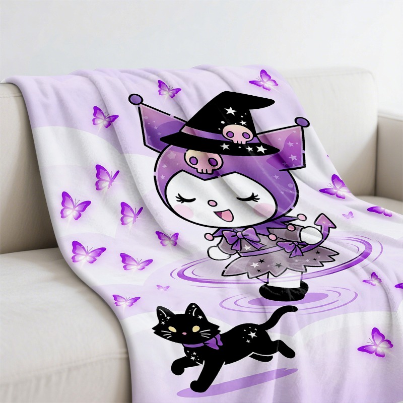 بطانية سانريو مريحة بنقشة السا - مراجعة Christmas Throw Blanket وسعره