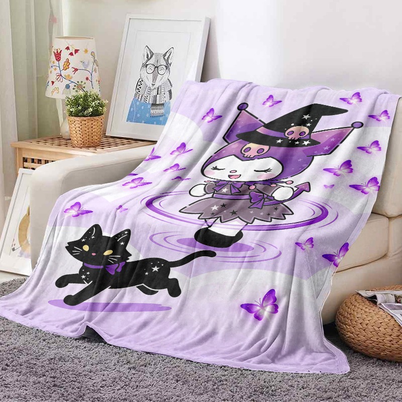 بطانية سانريو مريحة بنقشة السا - مراجعة Christmas Throw Blanket وسعره