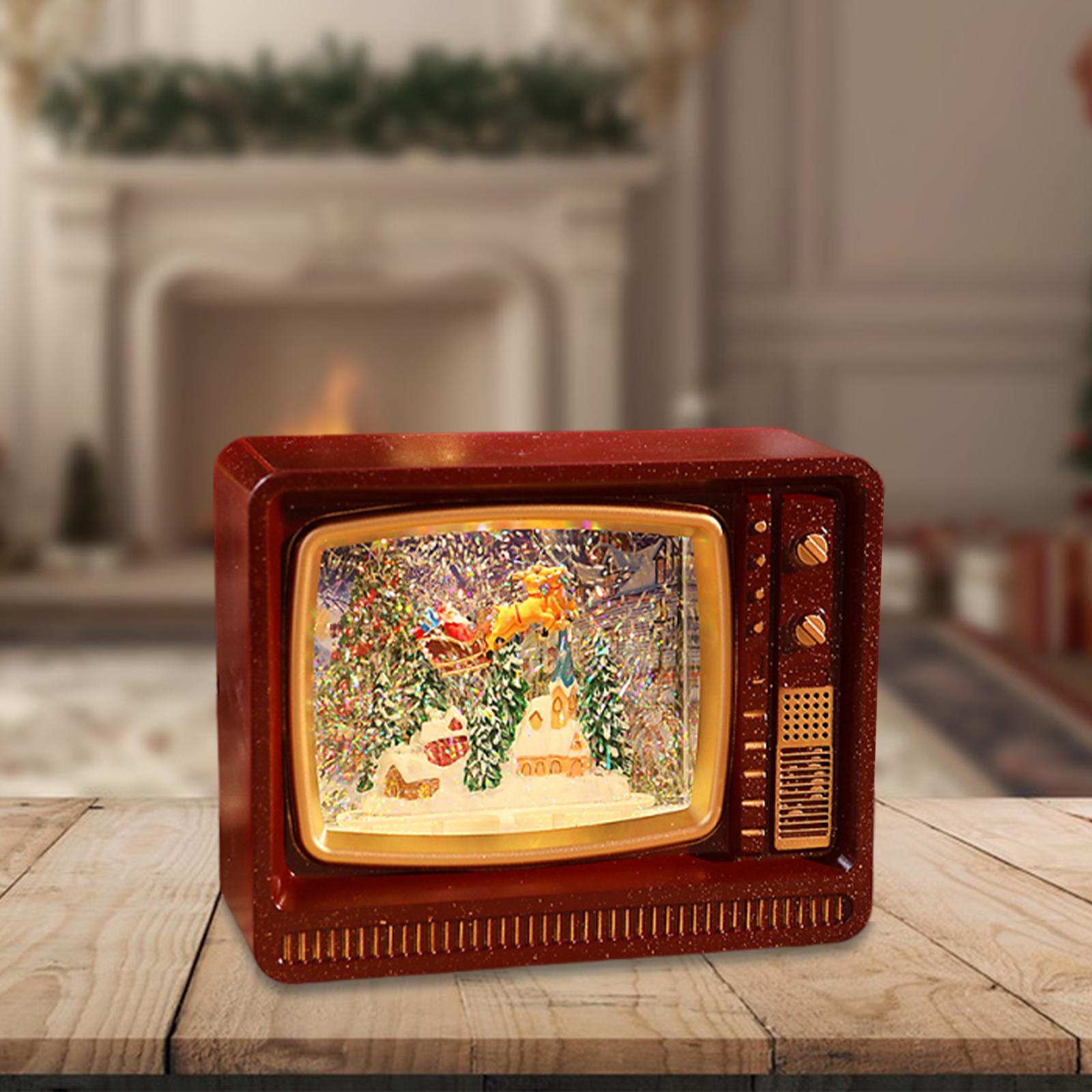 فانوس موسيقي على شكل تلفاز كزي - مراجعة Snow Globe Musical وسعره