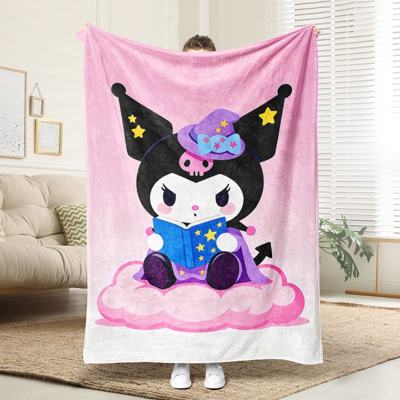 بطانية سانريو كورومي السحرية ب - مراجعة Christmas Throw Blanket وسعره