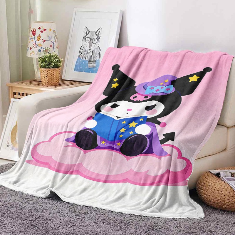 بطانية سانريو كورومي السحرية ب - مراجعة Christmas Throw Blanket وسعره