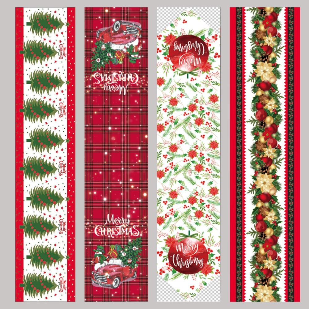 مفرش طاولة بتصميمات عيد الميلا - مراجعة Christmas Table Runner وسعره
