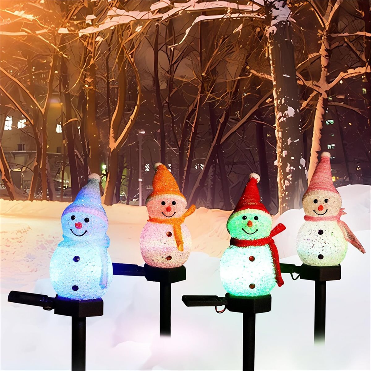 Y17A 2025-أعمدة إضاءة عيد المي - مراجعة Christmas Lights Outdoor وسعره