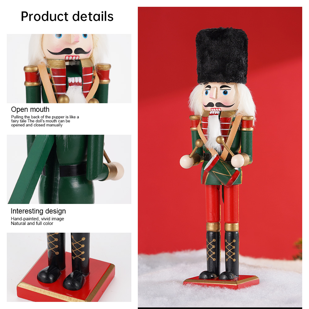 30 سنتيمتر كسارة البندق الخشبي - مراجعة Nutcracker Figurine وسعره