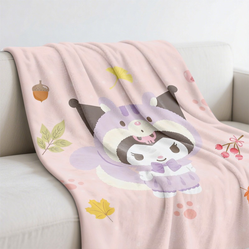بطانية سانريو المريحة من الصوف - مراجعة Christmas Throw Blanket وسعره