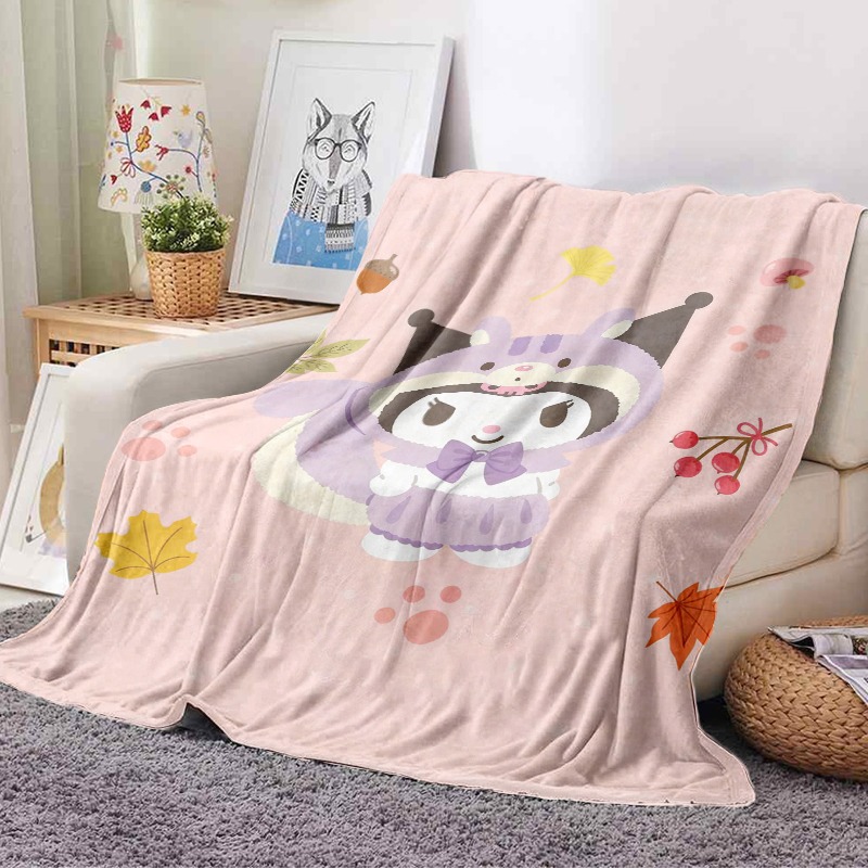بطانية سانريو المريحة من الصوف - مراجعة Christmas Throw Blanket وسعره