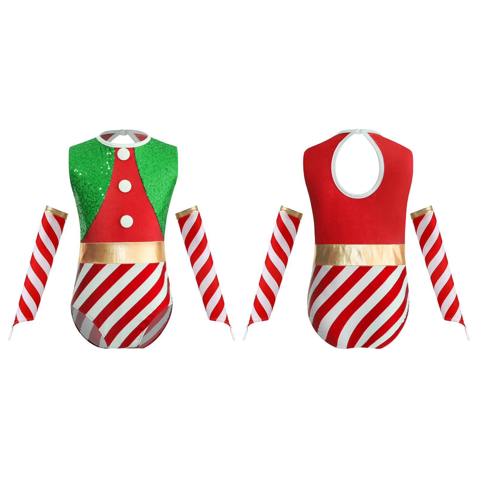 الفتيات عيد الميلاد سانتا قزم  - مراجعة Elf Costume Christmas وسعره