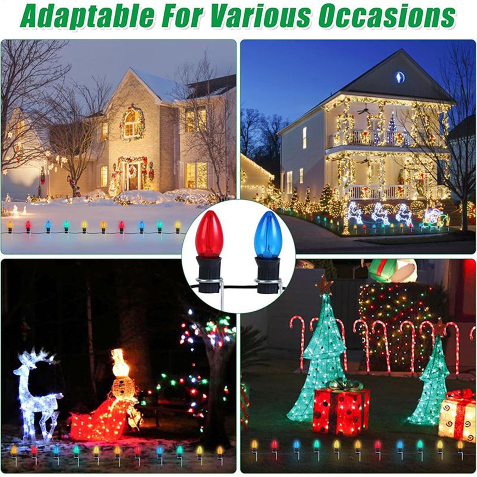 عيد الميلاد ضوء حصص 12 بوصة ال - مراجعة Christmas Lights Outdoor وسعره