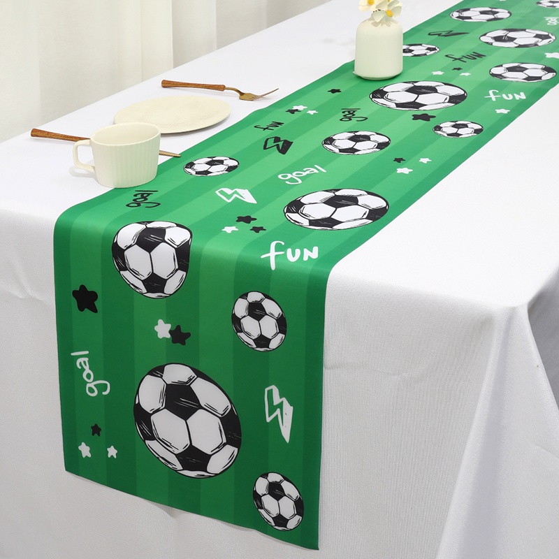 1 قطعة كرة القدم/كرة القدم طاو - مراجعة Christmas Table Runner وسعره